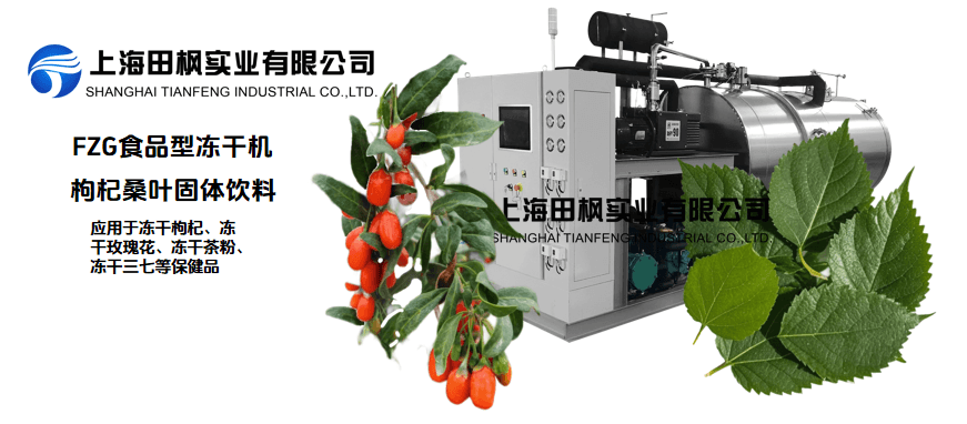 冷凍干燥機制作桑葉枸杞固體飲料的解決方案