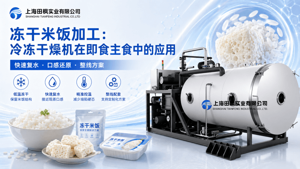 凍干米飯加工：冷凍干燥機(jī)在即食主食中的應(yīng)用